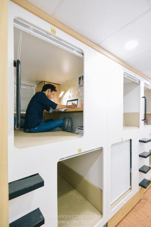 האנוי Techgarden Workstay Dorm - Coworking Space מראה חיצוני תמונה
